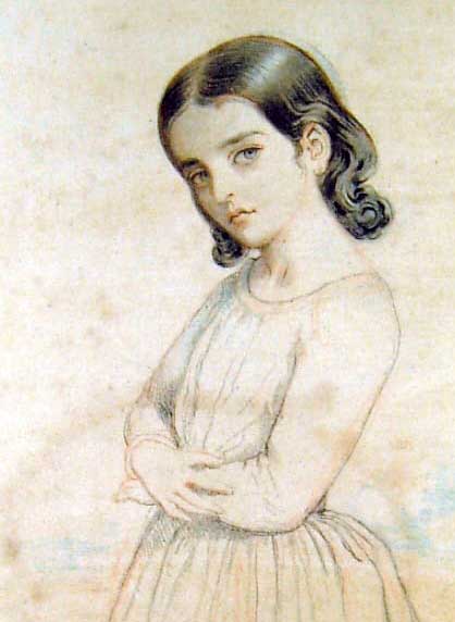 Marie Martin par Jean Joseph Bonaventure Laurens, 1849