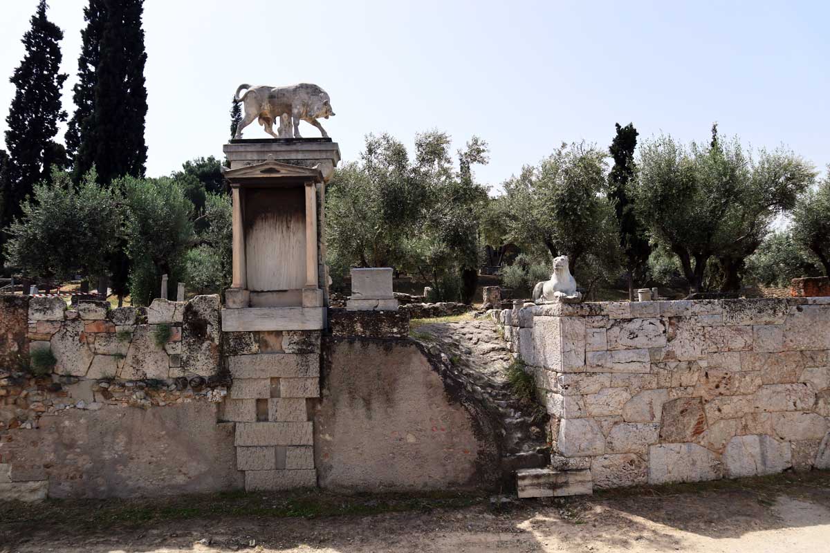 Cimetiere des Ceramiques, Athenes Grece - Photo George E. Koronaios