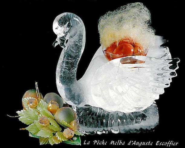 Pèche-Melba par Escoffier